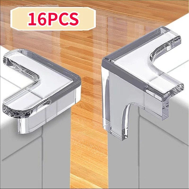 Outlet Cover Baby - ตัวป้องกันมุมโต๊ะซิลิโคนเพื่อความปลอดภัยของเด็ก ฝาครอบป้องกันขอบเฟอร์นิเจอร์ แบบใส ป้องกันการชนขอบสำหรับเด็ก