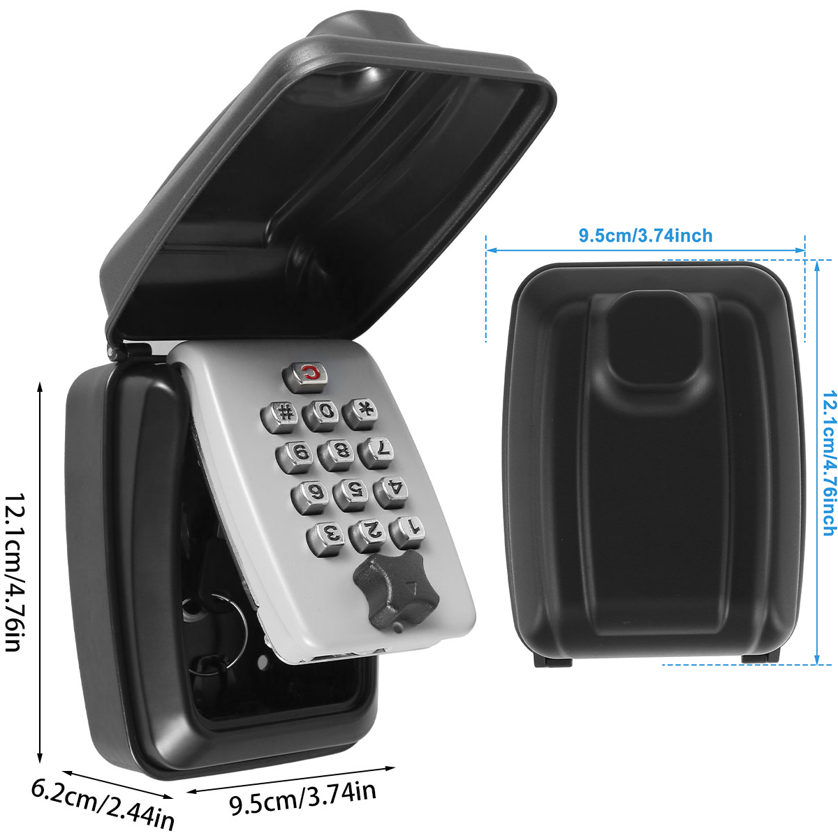 กล่องล็อคกุญแจ Wall-Mount Secr - Lockbox Key Secure บทวิจารณ์และราคา