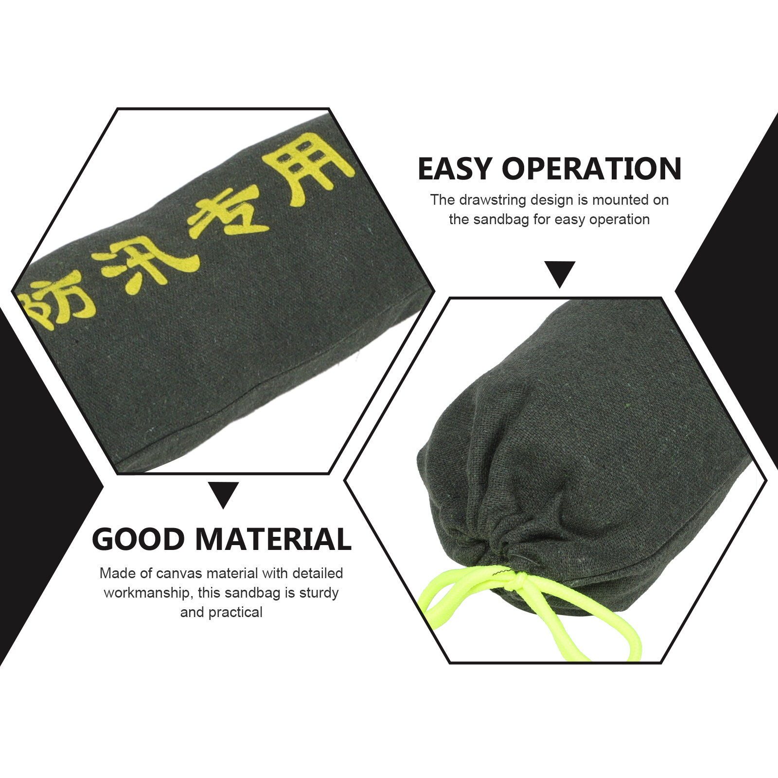 ถุงทรายกันน้ำท่วมแบบผ้าใบหนา 2 - Flood Barrier Bag บทวิจารณ์และราคา