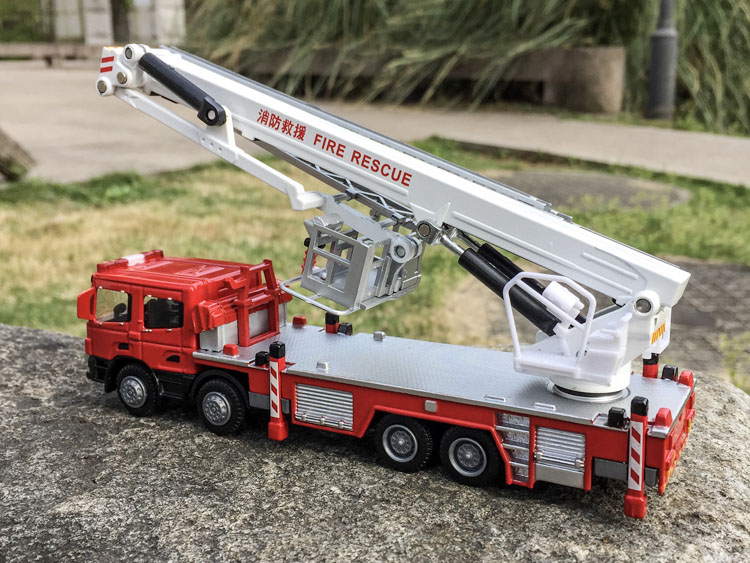 1:50อัลลอยยานพาหนะวิศวกรรม,จำล - Fire Escape Ladder บทวิจารณ์และราคา