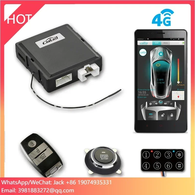 ระบบสัญญาณกันขโมยรถยนต์ 4G GPS - Door Stop Alarm บทวิจารณ์และราคา