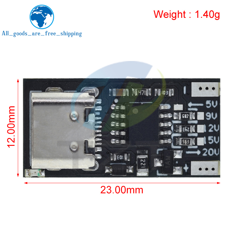 TZT Type-C PD2.0 PD3.0 9V 12V  - Co Detector Plug บทวิจารณ์และราคา