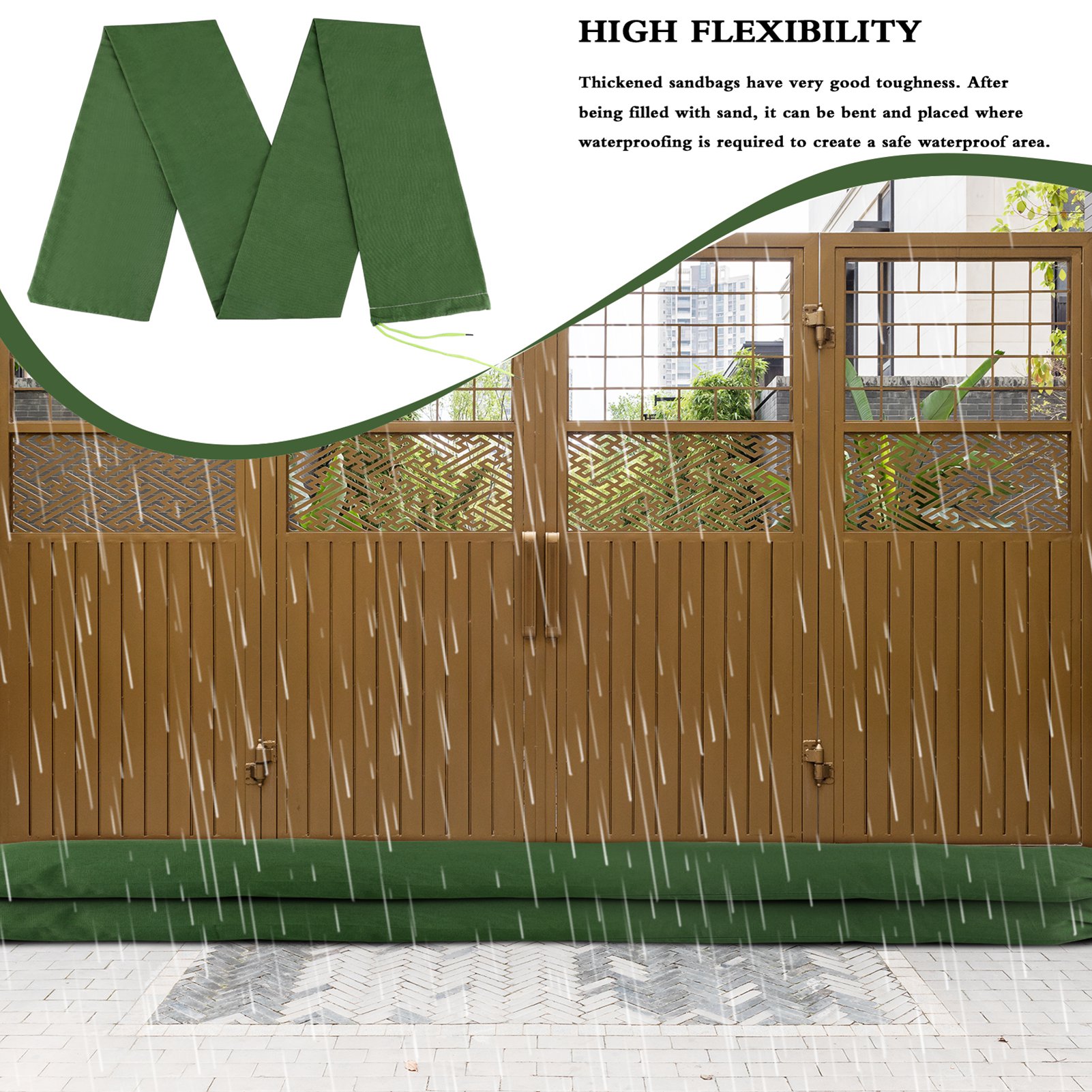 กระสอบทราย กระสอบทรายยาว กระสอ - Flood Barrier Bag บทวิจารณ์และราคา