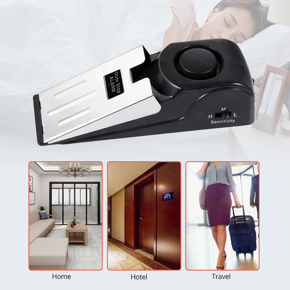 ระบบเตือนภัยกันขโมยประตู FUERS - Door Stop Alarm บทวิจารณ์และราคา