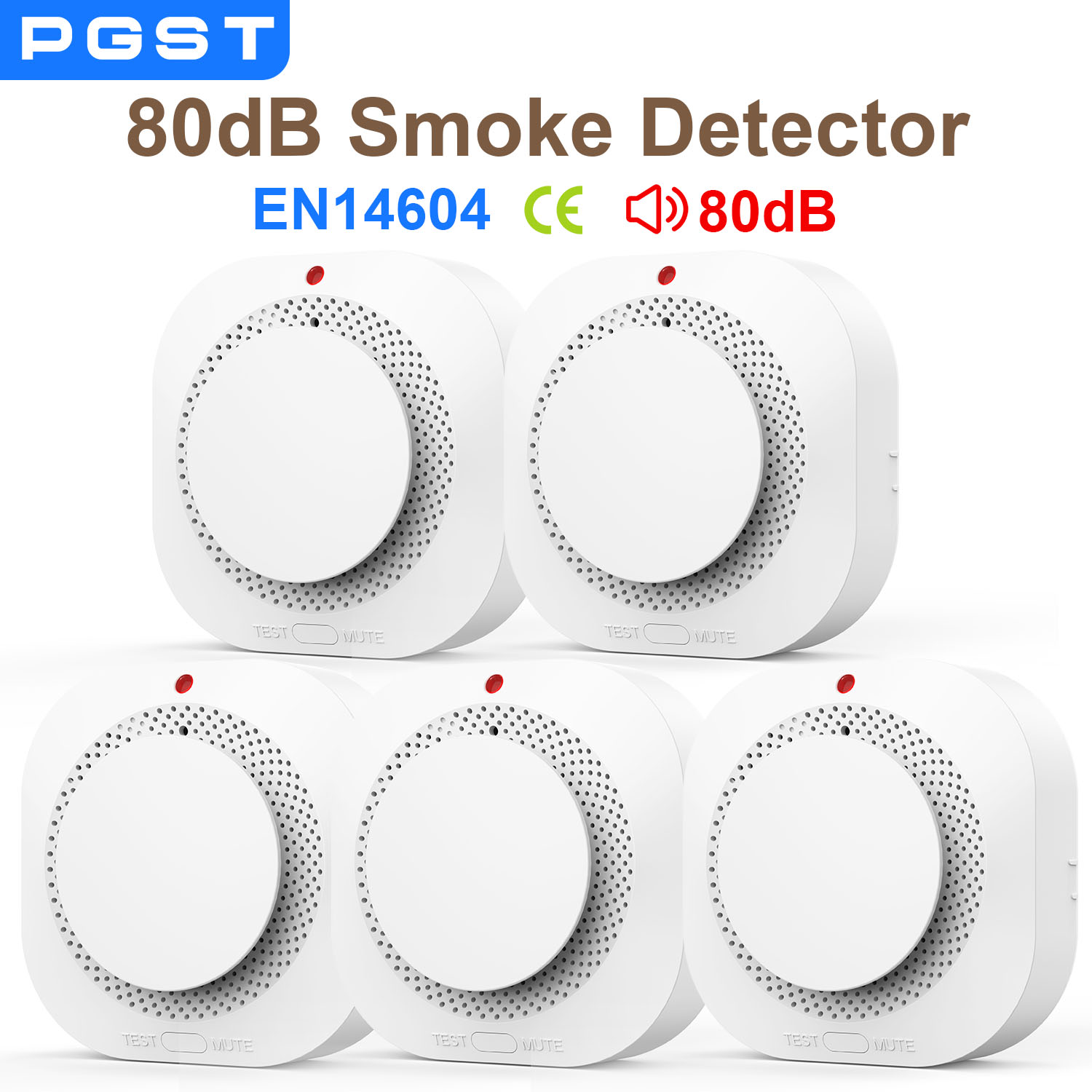 เซ็นเซอร์ควันอิสระเครื่องตรวจจ - Smoke Detector Interconnected บทวิจารณ์และราคา