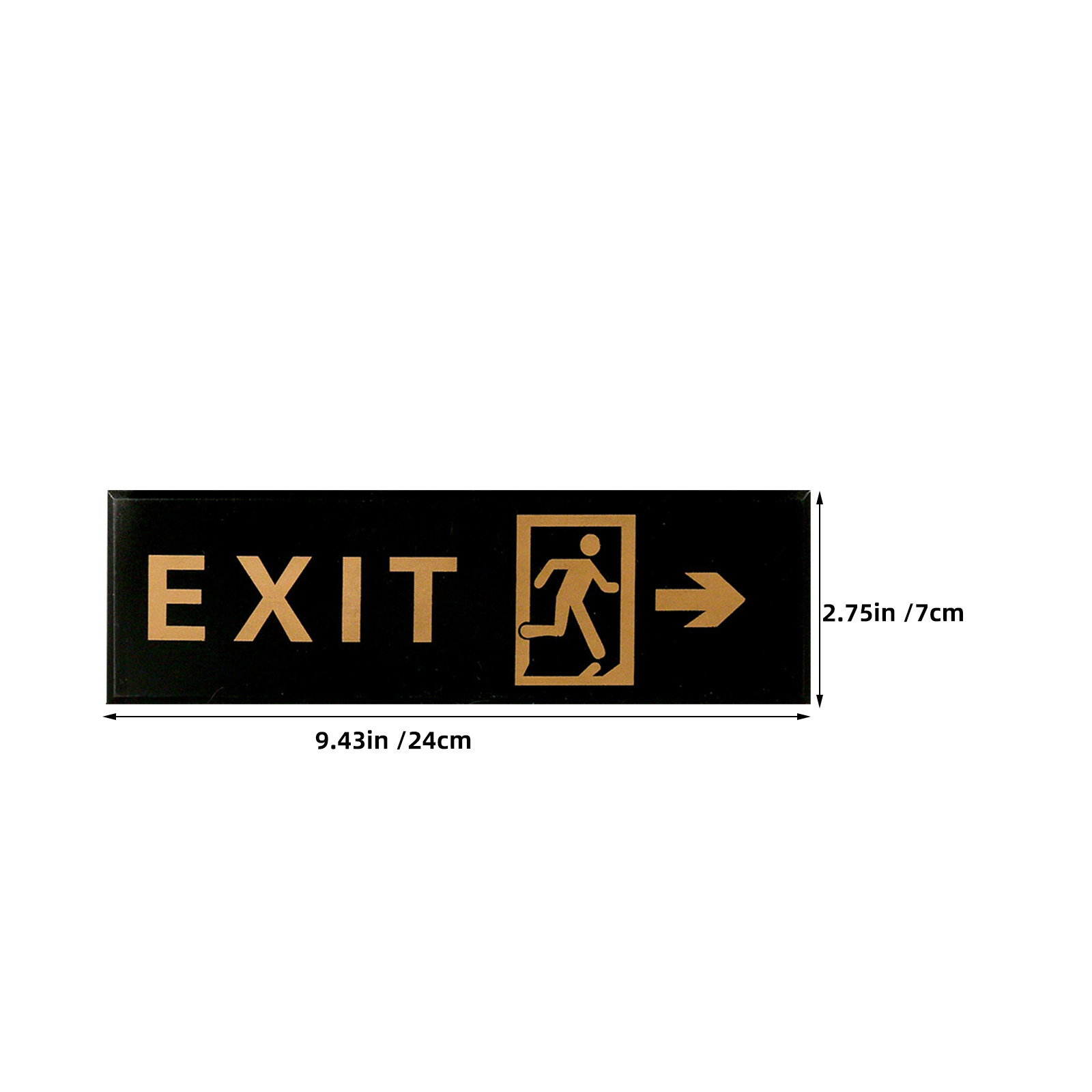 ป้ายทางออกอะคริลิก 5 ชิ้น แบบต - Emergency Exit Sign บทวิจารณ์และราคา