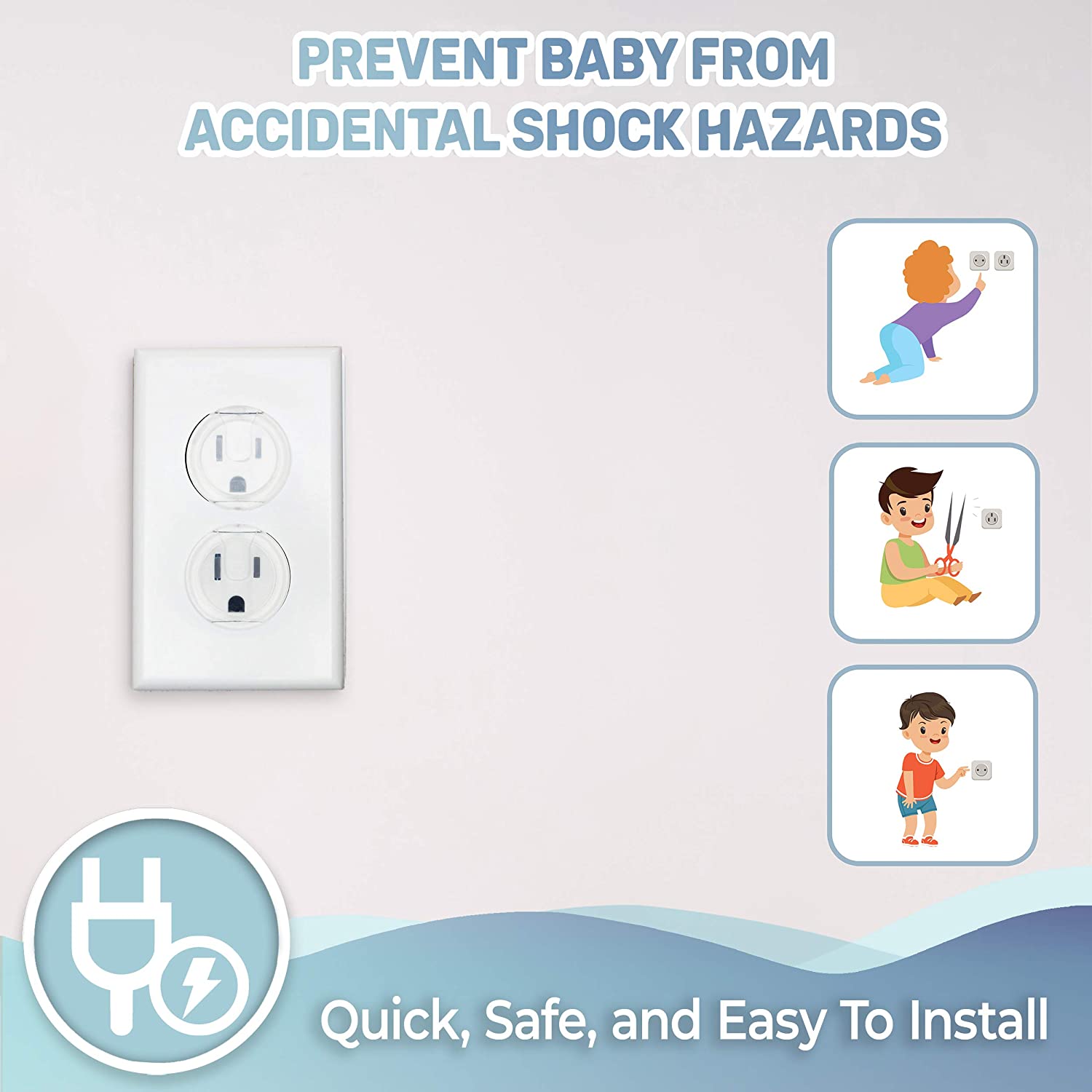 10 ชิ้น Outlet ครอบคลุม, Ameri - Outlet Cover Baby บทวิจารณ์และราคา