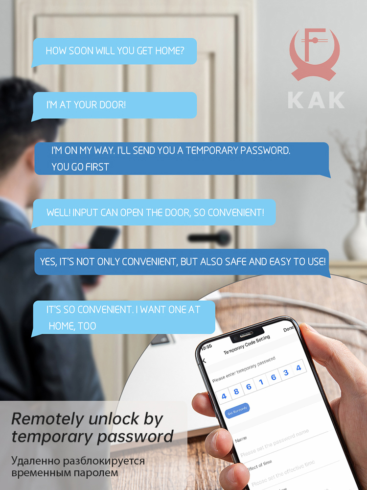 KAK ล็อคประตูลายนิ้วมือสมาร์ทส - Security Chain Door บทวิจารณ์และราคา