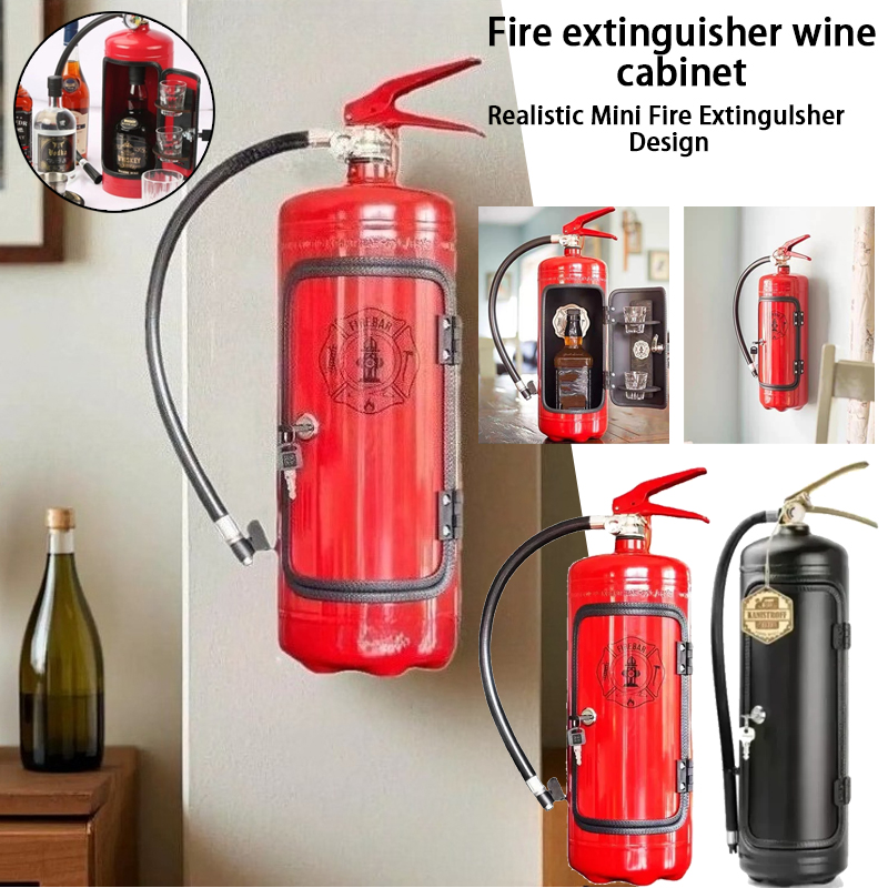 ตู้เก็บไวน์รูปถังดับเพลิงโลหะข - Fire Extinguisher Small บทวิจารณ์และราคา