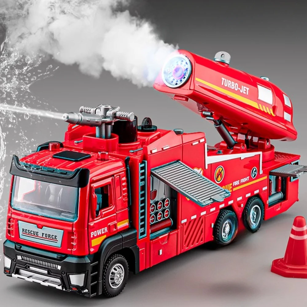 1:32 Scale สเปรย์น้ํา Fire รถบ - Fire Escape Ladder บทวิจารณ์และราคา